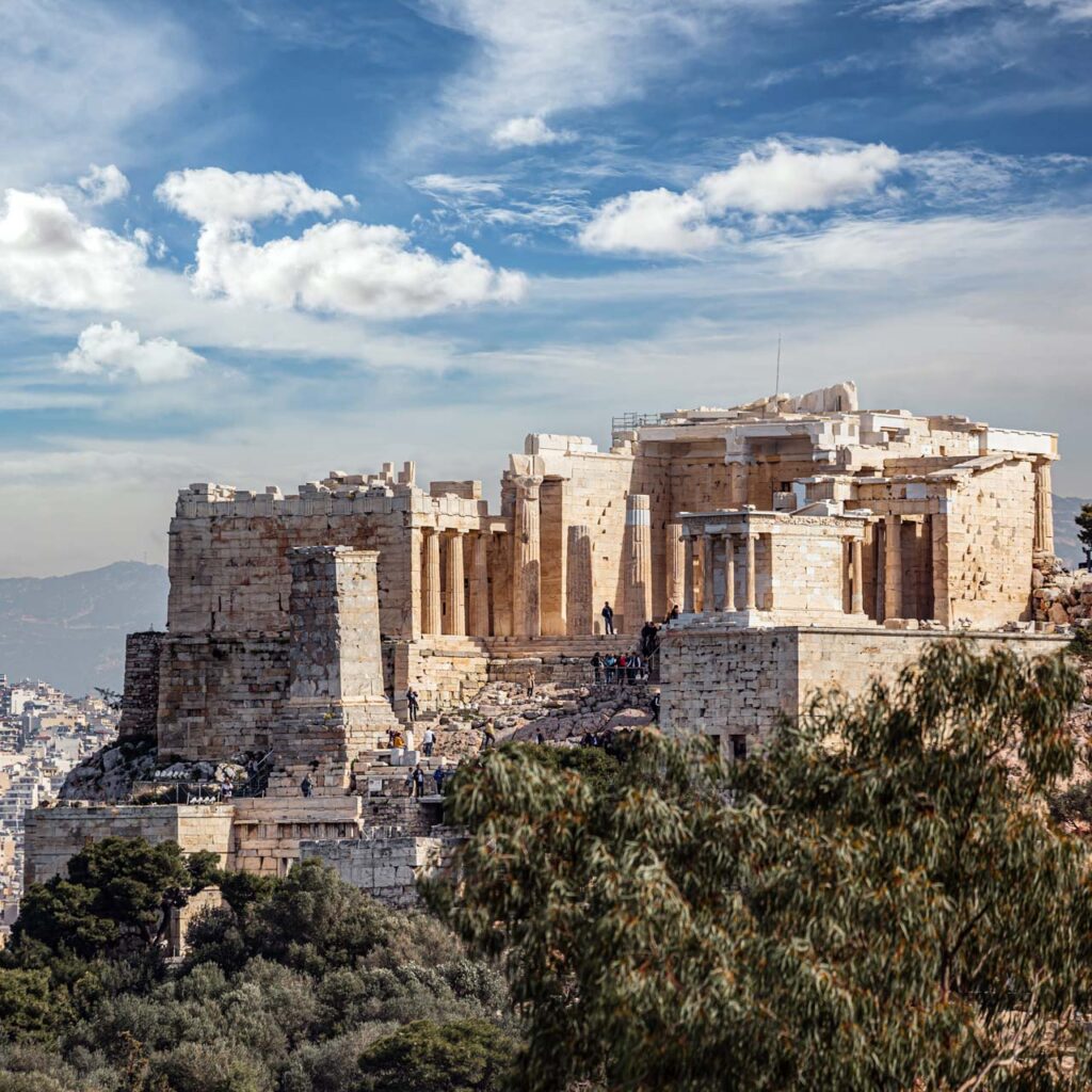 acropoli di atene dove si trova