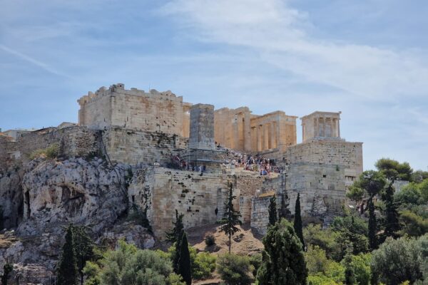 como chegar à acrópole de atenas