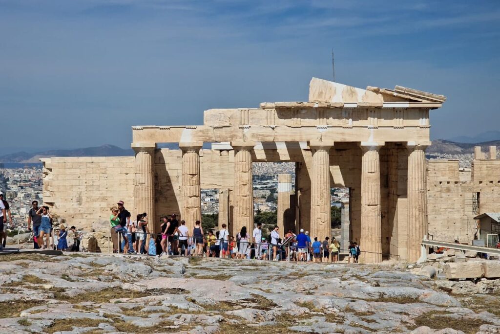 propylaea athens acropolis