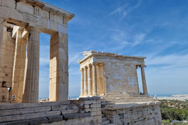 templo de athena acrópole de atenas